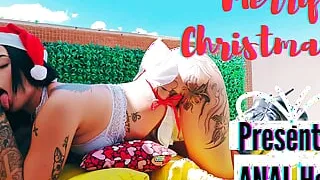 Merry Christmas - Gift Is Hard Anal Big Ass Strong Orgasm