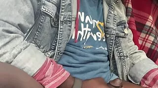 Me Havin Lovely Jerk Session Before I Go To Work And Tastes My Own Nut