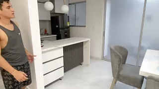 I give my stepmom's best friend a delicious fuck until she fills her rich pussy with a lot of milk.