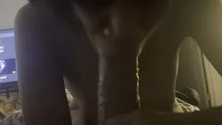 Kiki D Takes the D between those cheeks After leaving her Man