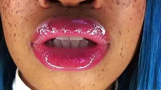 Seductive Glossy Lips Edging JOI- Goddess Rosie Reed