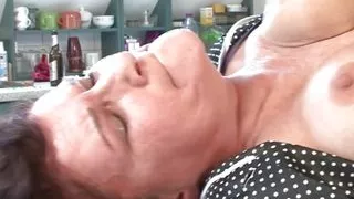 Grandma Hilde keeps getting a visit from the younger neighbor, what they are doing there is very perverse!