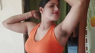 Indian roommate takes me hard in missionary then pull my hair while