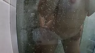 My stepfather fucked me in the shower