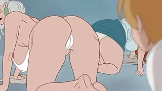 The Secret of the House #14: Rubbing Naughty Grandma's Ass