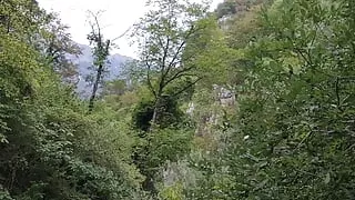 Nicky Walk Around to Find Place for a Blowjob