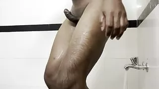 Indian Hot guy with Big Thick Dick Enjoying Masturbating watching porn