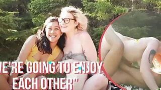 Ersties - Hanna & Jin Take Things Outdoors For a Hot Lesbian Sex Session