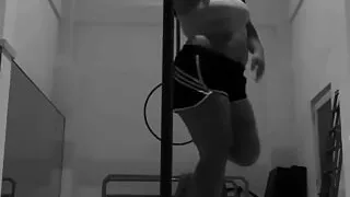 Filipina Asian Pole Dancing With High Heels