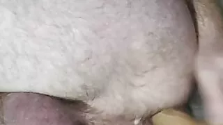 Creaming from my Manpussy while Fucking a Dildo. Who wants a taste?