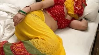 On the pretext of being sleepy, unhooked my blouse.