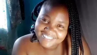 I got bored so I play with my big boobs and my sweet ebony pussy