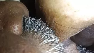 After a long time I saw my wife holding the sprouts and then licking her cunt and fingering.