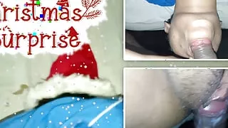 Christmas surprise for Bhabhi girl - Happy X-ass
