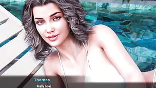 MILF of Sunville #53 Photoshoot on the Beach with Sophia.