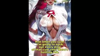 Jesse having orgasm playing siririca while giving you a guided handjob