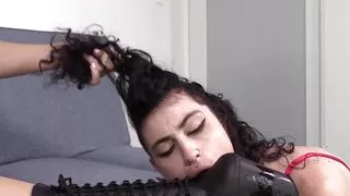 Lydia Black Is Helena Lockes's Boot Bitch