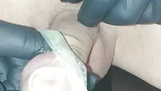 injected into the rubber with three loads of foreign sperm