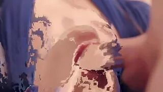 Feeling Sensua lWhile Blowing Her Man