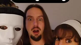 A Nun Tries to Double Fist Alice Maze