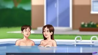 Having Sex With Step Sister In Swimming Pool