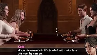 Treasure Of Nadia v75031 Part 206 Sexy Dinner By LoveSkySan69