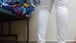 Indian girl show our boobs and hairy pussy fingering sex in home