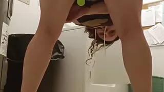 Making Myself Cum in Laundry Room