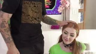 Ginger Slut Megan Winters Takes A Rough Cock All Raw!