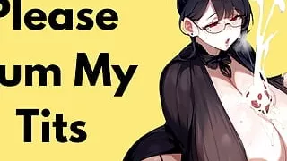 Please cum my tits - Audio ASMR Porn