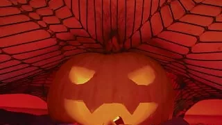 my first masturbation on halloween!