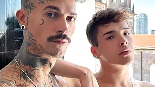 Argentino Twinks Love Exploring Each Other's Bodies - Latin Leche