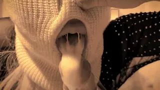 Deep Throat Blowjob with Cock and Lots of Cum in POV