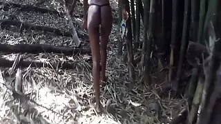 We Went to Have Sex in the Forest It Was Hard to Find a Nice Spot (part 1)