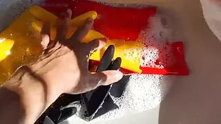 Dreamofevolutionvip - Latex Cleaning with Begloss#1 - 1000045265 - Sep 19, 2024