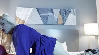 Sexy Blonde Femboy Fucking Redhead Trans Woman