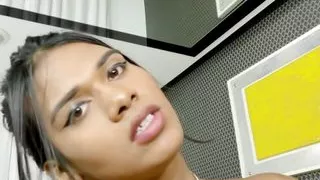 Dusky Tgirl India Taina Gets Ass Fucked by The Machine