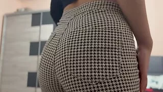 cute Colombian girl masturbating in tight pants Best