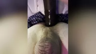 Loose man pussy dominated and fucked with Femdom BBC