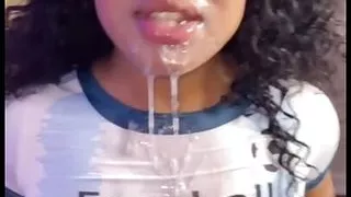 My stepdad didn't know I suck dick so good