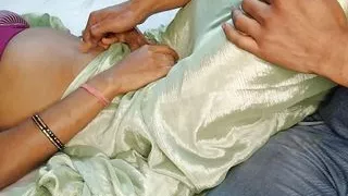 In the Oyo room, the girl called her boyfriend and got him.