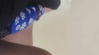 Bhabi's water came out.