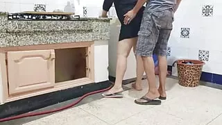 It's Valentine's Day and his horny stepdaughter can't help but admire her stepdad's body and huge cock