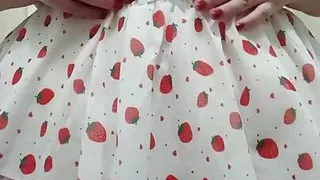 BBW nipple play in lingerie