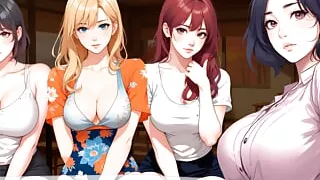 Spanish audio JOI hentai. Don't! They want to learn how to use their tits with you.