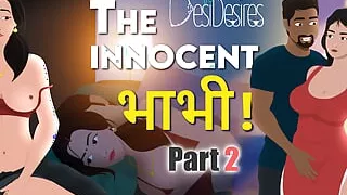 Indian Bhabhi and her best friend invite a Big dick bull when husband is not home