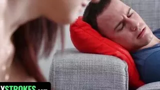 They Begged Me Not to Pull Out! Step Sister, Step Mom, & Step Daughter Taboo Party  Free Movie