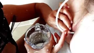 Milk Enema in My Mouth Rimjob