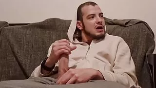 A Good Cumshot Before Go to Sleep