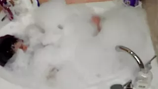 Bubble Bathing Time Tease